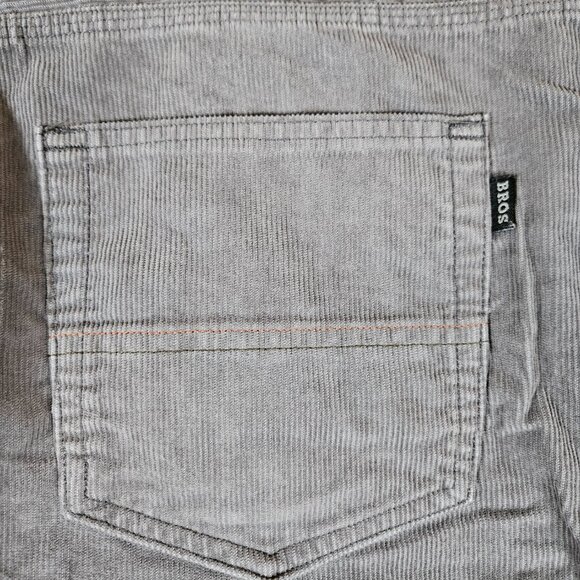 Howler Brothers Pants Mens 36 X 33 Frontside 5 Pocket Corduroy Slate $129 NEW - Picture 9 of 12